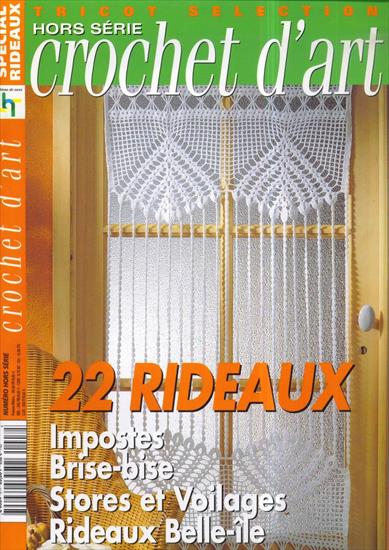 Crochet  d art - Tricot Selection Crochet dArt Hors-serie 22 Rideaux.jpg