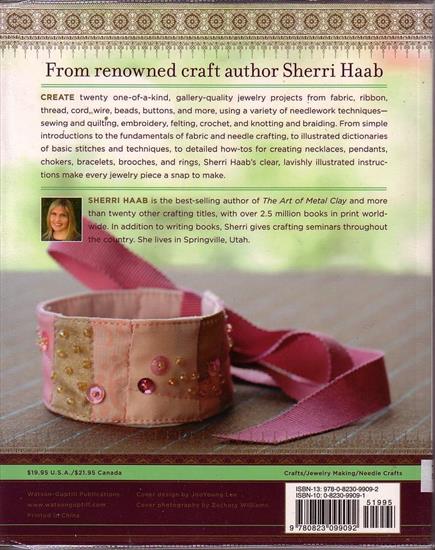 Felt, Fabric and Fiber Jewelry - Sherri Haab - back cover.JPG