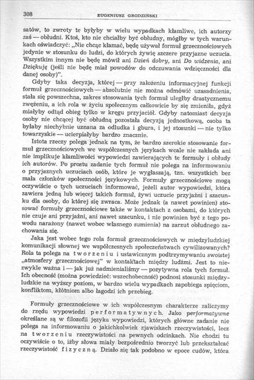 E. Grodziński, Rola formuł grzecznościowych w językach współczesnych, Por. Język. 1977, nr 7 - 4.jpg