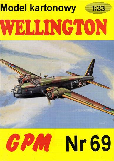 GPM 069 -  Vickers Wellington brytyjski samolot bombowy  z II wojny światowej wydanie I - 01.jpg
