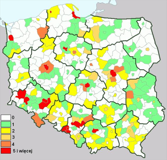 Rozne Animacje Chomikow - mapa-polski-chomików1.gif