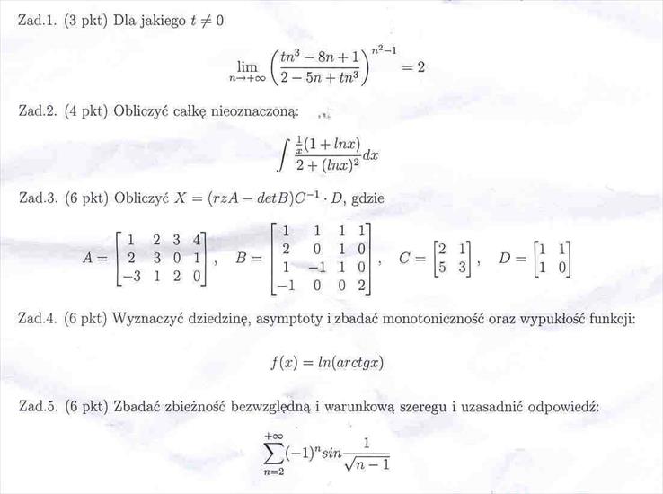 Matematyka - egzamin pisemny z matematyki XX-XX-XXXX.jpg