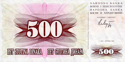 BOŚNIA I HERCEGOWINA - 1992 - 500 dinarów b.jpg